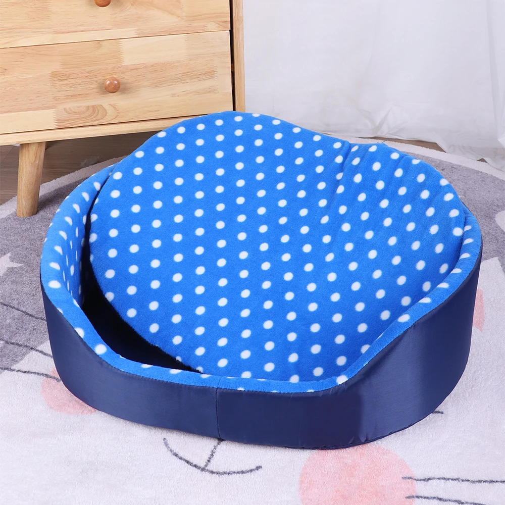 Cama Quadrada para Gatos e Cães Pequenos com Almofada Removível - Image 4