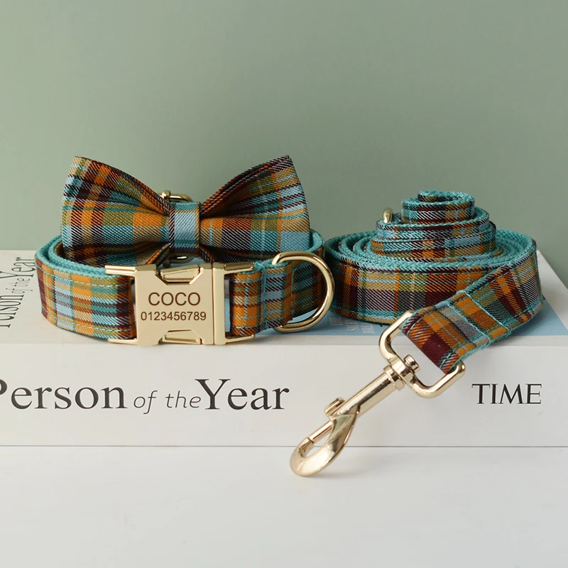 Conjunto de Coleira, Guia e Peitoral para Cães Personalizável - Image 3