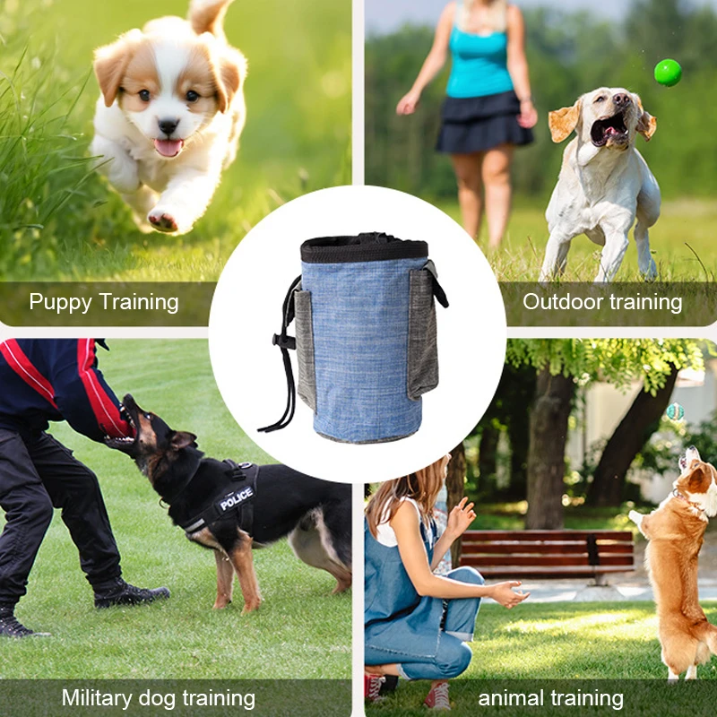 Bolsa de Cintura para Treinamento de Cães com Compartimentos Separados - Imagem 6