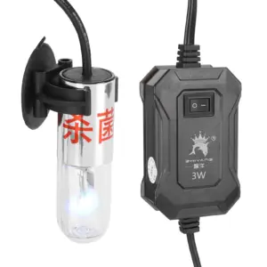 lâmpada uv para aquário 3w