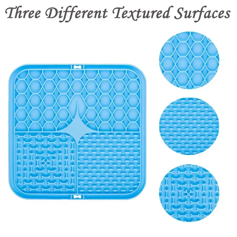 Tapete de Silicone para Cães com Ventosas para Distração no Banho - Image 3