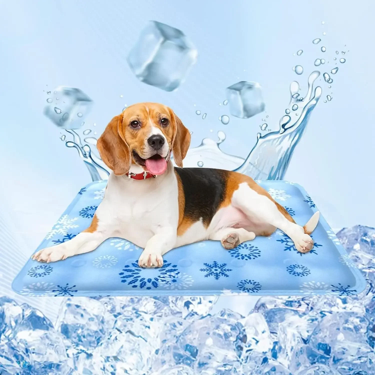 Tapete Refrescante para Cães e Gatos de Gelo Durável Anti-Calor - Image 2