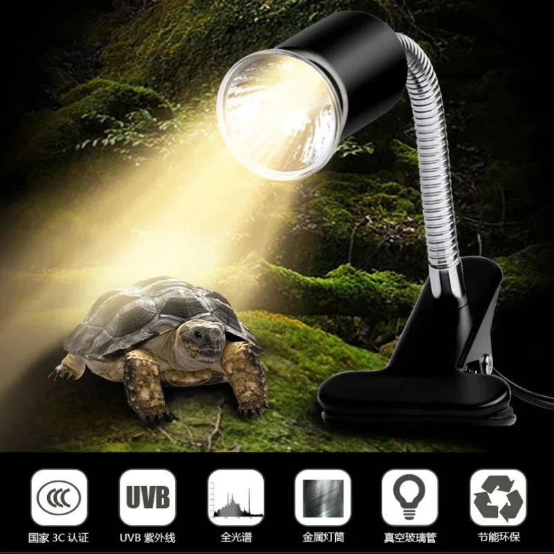 Luminária de Aquecimento para Répteis 50W com Pescoço de Ganso Ajustável - Imagem 6