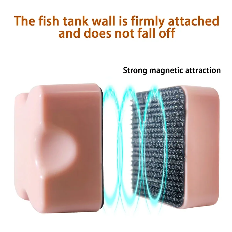 Escova Magnética para Limpeza de Aquário Flutuante Sem Arranhões - Imagem 3