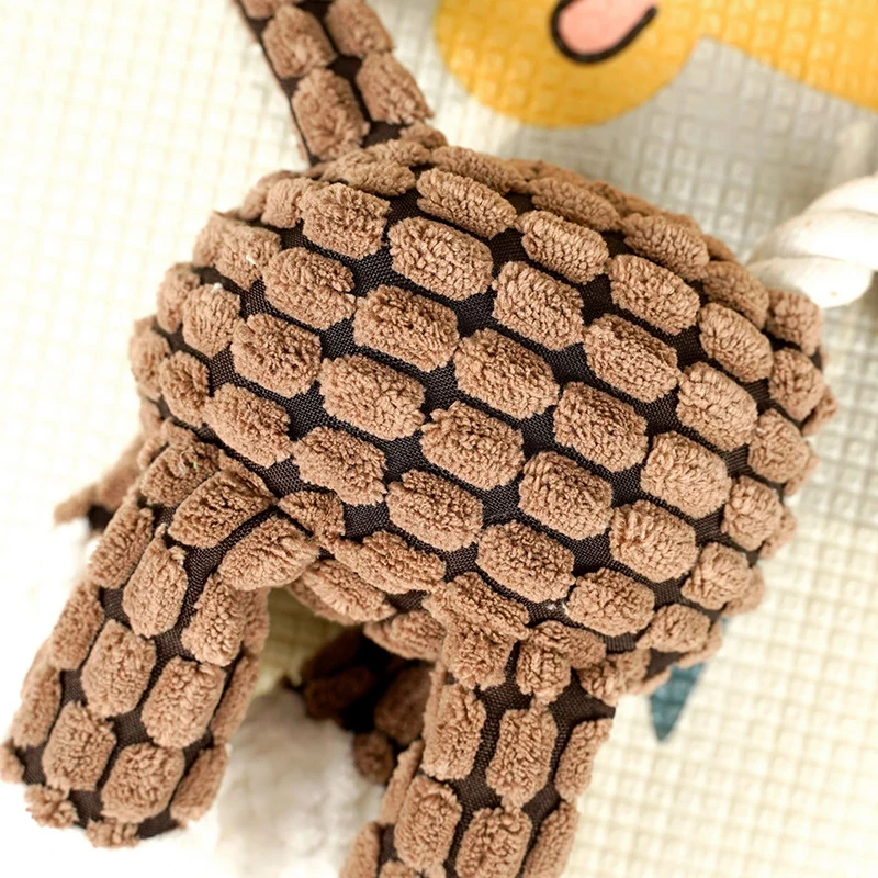 Brinquedo de Pelúcia para Cães com Som e Formato de Burro - Imagem 4