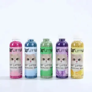 pérolas desodorizantes para areia sanitária de gatos