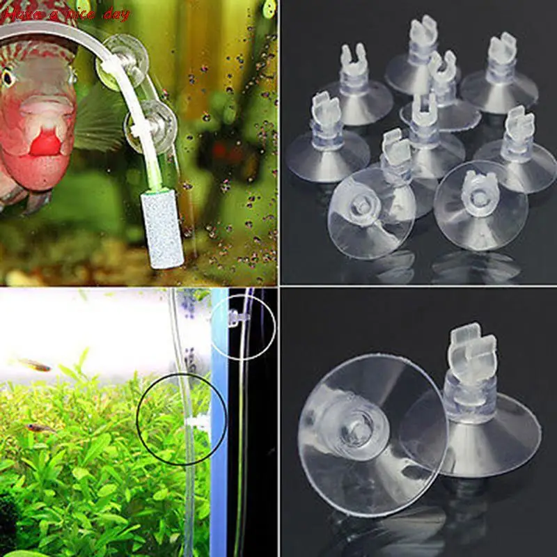 Ventosa para Aquário 2,5 cm de Borracha com Suporte para Mangueira de 4 mm - Imagem 6