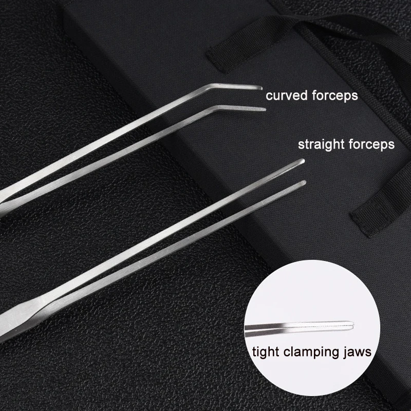 Kit Ferramentas para Aquário de Aço Inoxidável com Bolsa de Armazenamento - Image 4