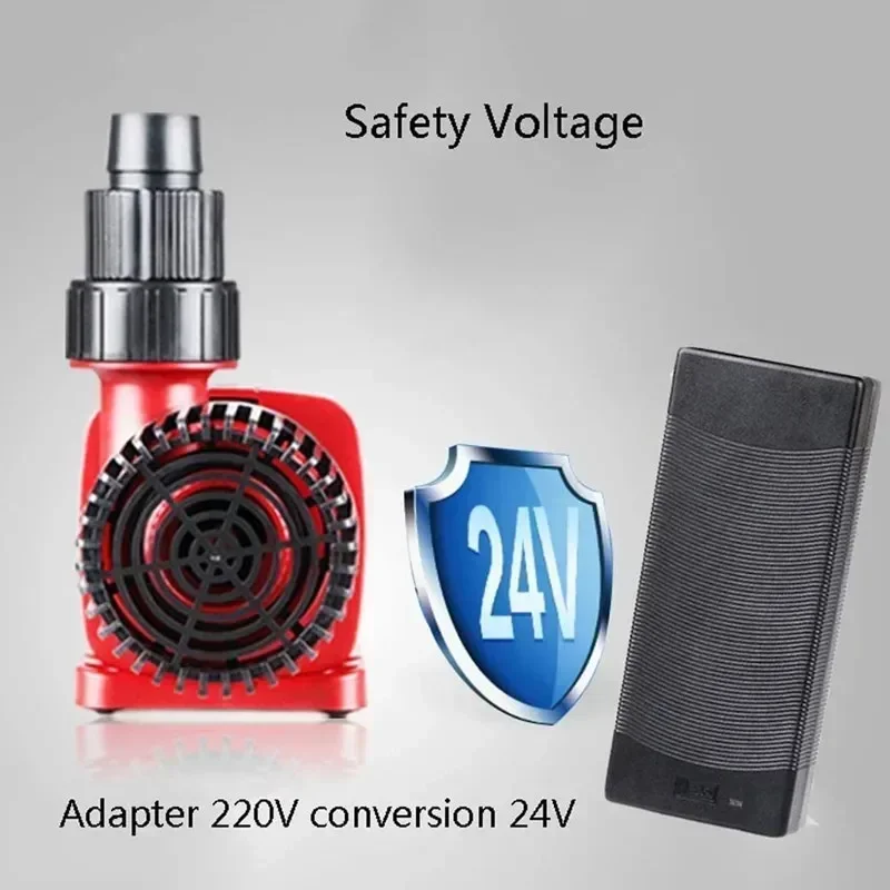 Bomba Submersível Sunsun para Lagos com Fluxo Ajustável DC 24V - Imagem 4