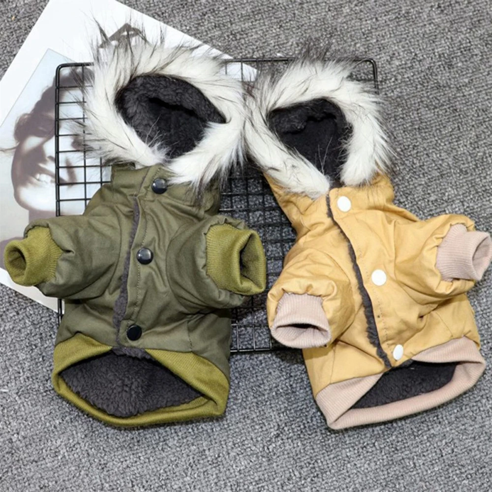 Casaco para Cães Pequenos de Algodão e Poliéster com Botões de Pressão - Imagem 2