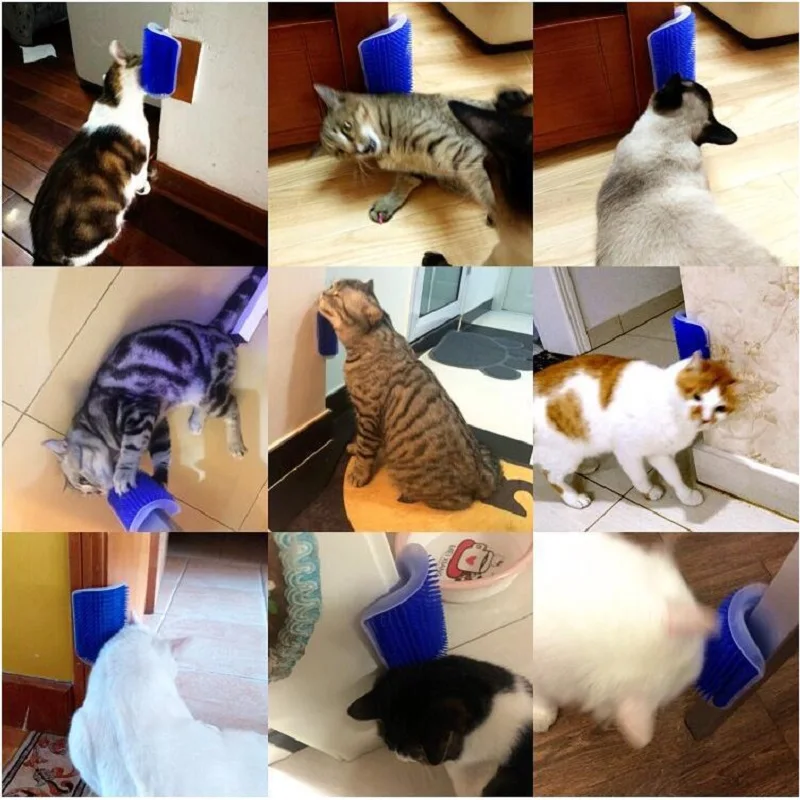 Arranhador Massageador para Gatos e Cães Plástico PP 8,5x13 cm - Imagem 2