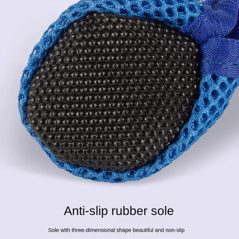 Sapatos para Cães Pequenos e Médios Antiderrapantes Refletivos - Imagem 5