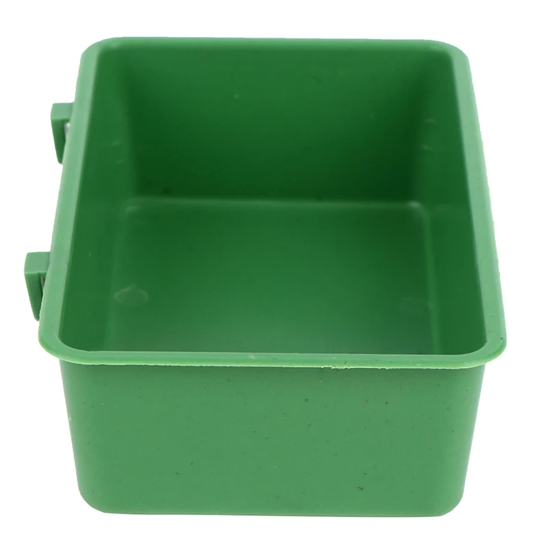 Banheira para Pássaros de Plástico Verde para Gaiola - Imagem 5