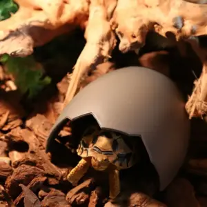 caverna para répteis e hamsters de plástico