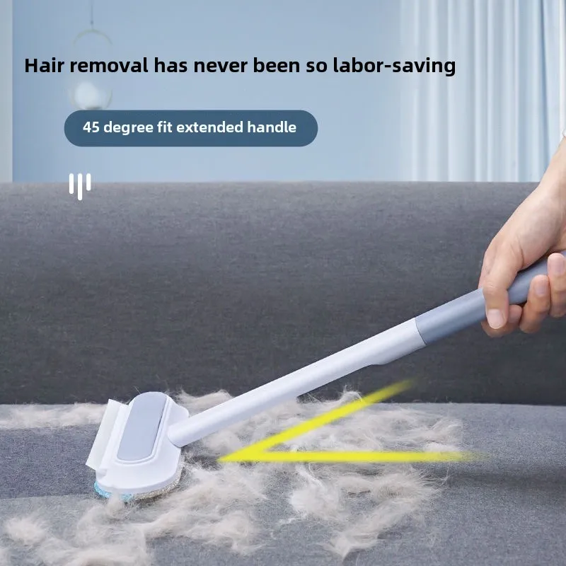 Escova Removedora de Pelos para Gatos e Cães com Cabo Longo Desmontável - Imagem 4