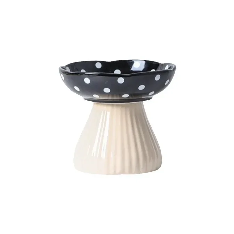 Tigela de Cogumelo para Gatos de Resina Ergonômica com Base Antiderrapante - Image 5