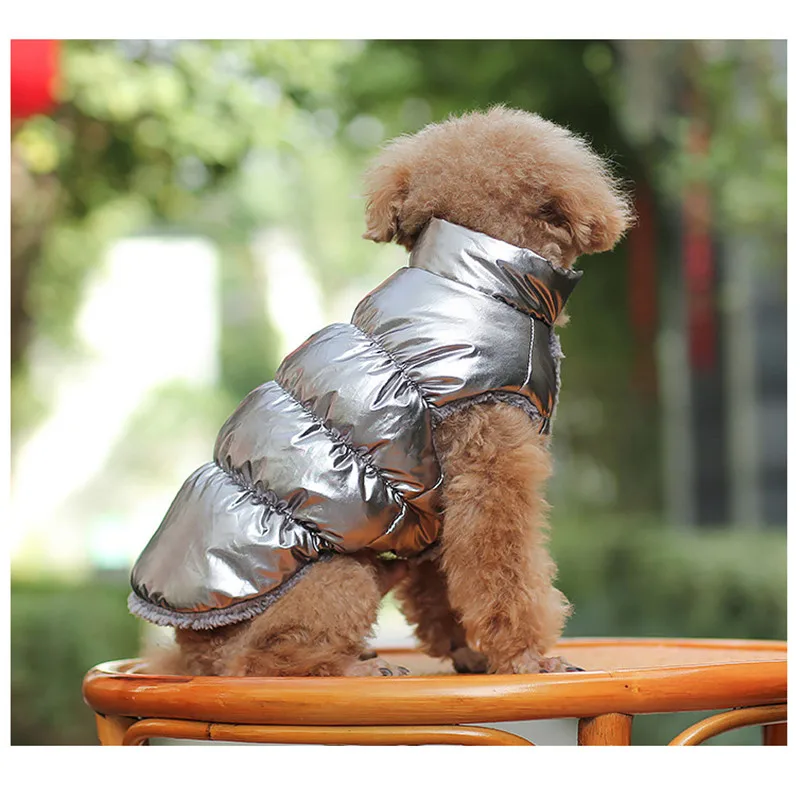 Casaco para Cães de Inverno com Forro de Lã para Dias Frios - Imagem 4