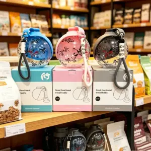 garrafa de água portátil para cães
