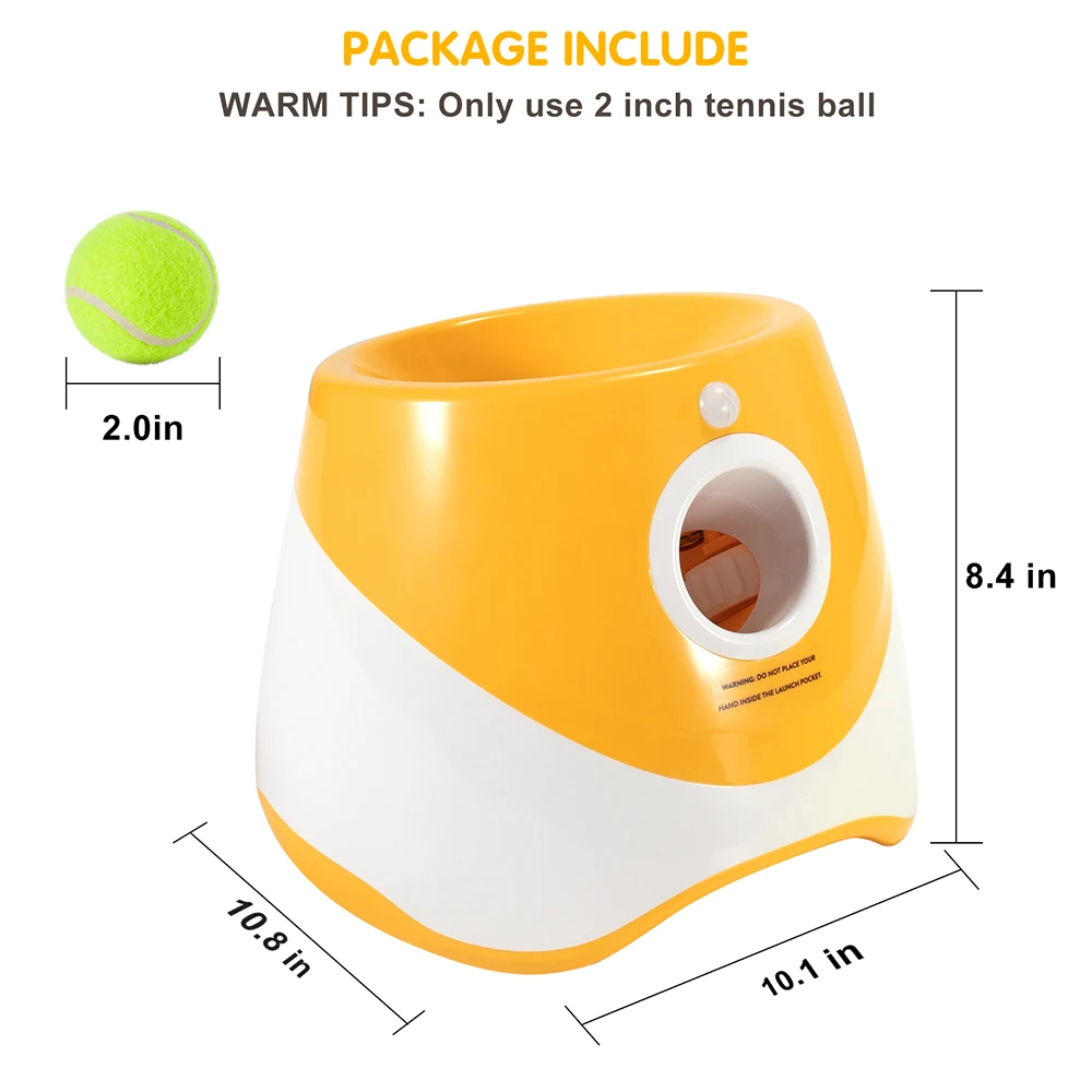 Lançador Automático de Bolas para Cães de Porte Médio e Pequeno - Imagem 5