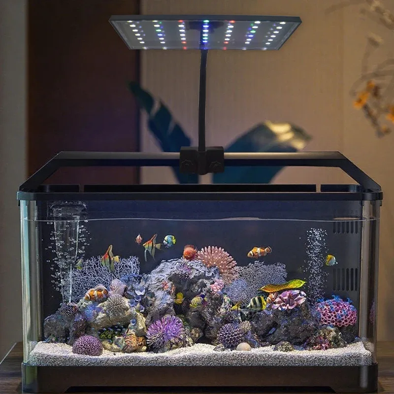 Luminária LED USB para Aquário com Espectro Completo e Timer Ajustável - Imagem 2