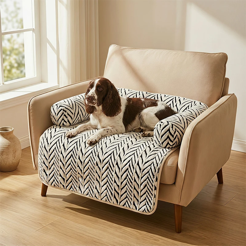 Cama Sofá para Cães e Gatos Pequenos e Médios Antiderrapante - Imagem 2