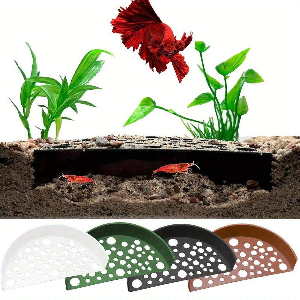 Abrigo de Plástico para Aquário Pequeno para Peixes e Camarões - Imagem 4