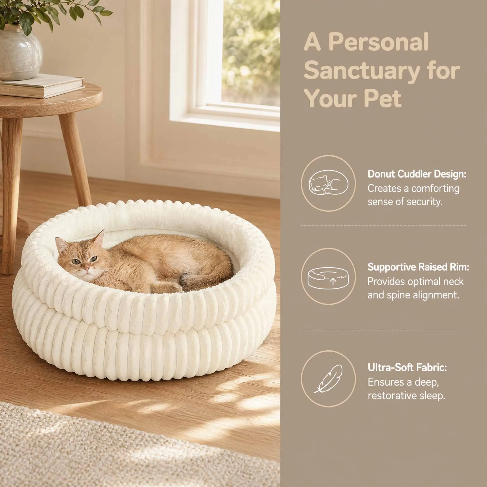 Cama Sofá para Cães e Gatos de Pelúcia com Base Antiderrapante - Image 6