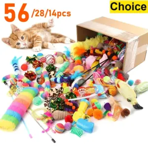 kit brinquedos para gatos misto