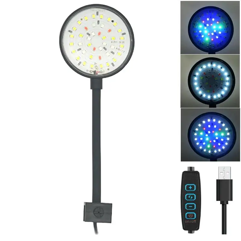 lâmpada led usb para aquário