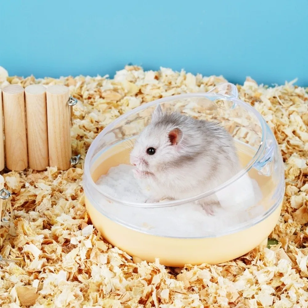 caixa de banho para hamster transparente