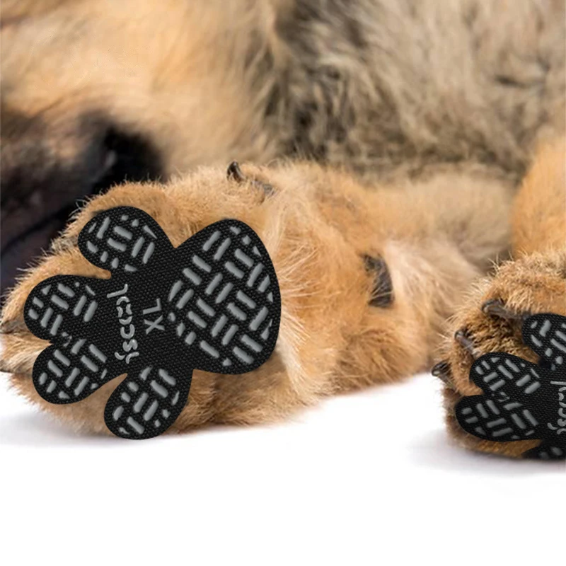 Adesivos de Pata Antiderrapantes para Cães, 4 Pacotes, Proteção para Patas em Pisos Duros - Imagem 3