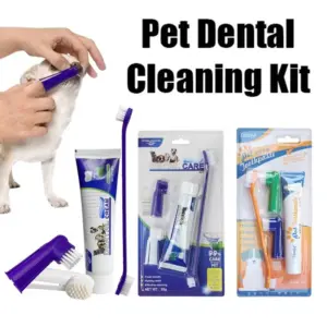 kit dental para cães e gatos