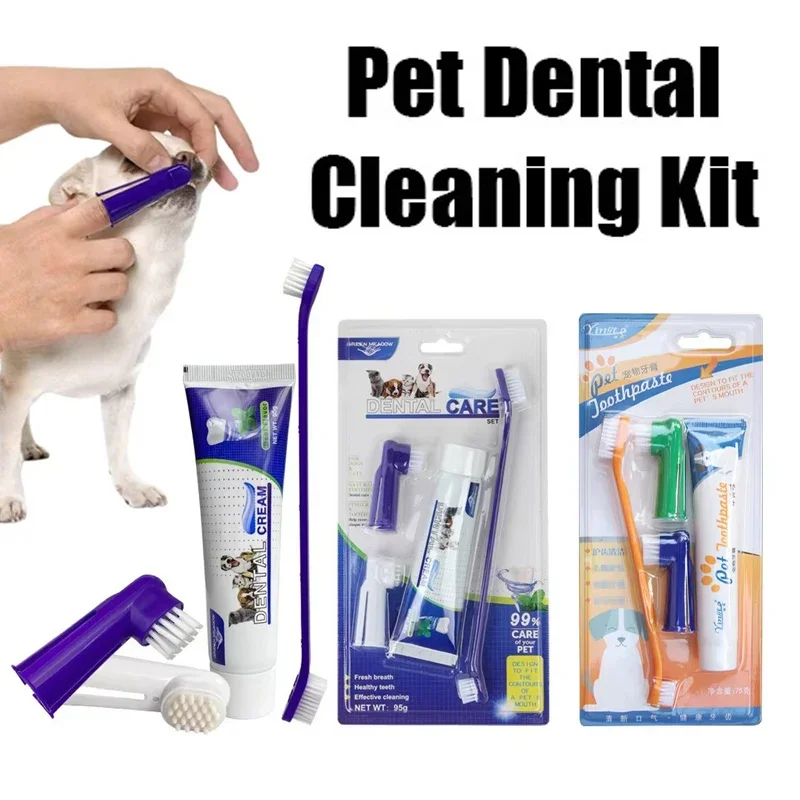 kit dental para cães e gatos