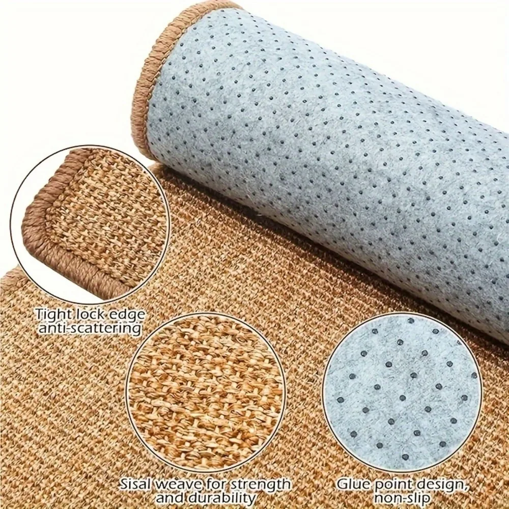 Tapete de Fibra Natural para Coelhos Antiderrapante - Imagem 5