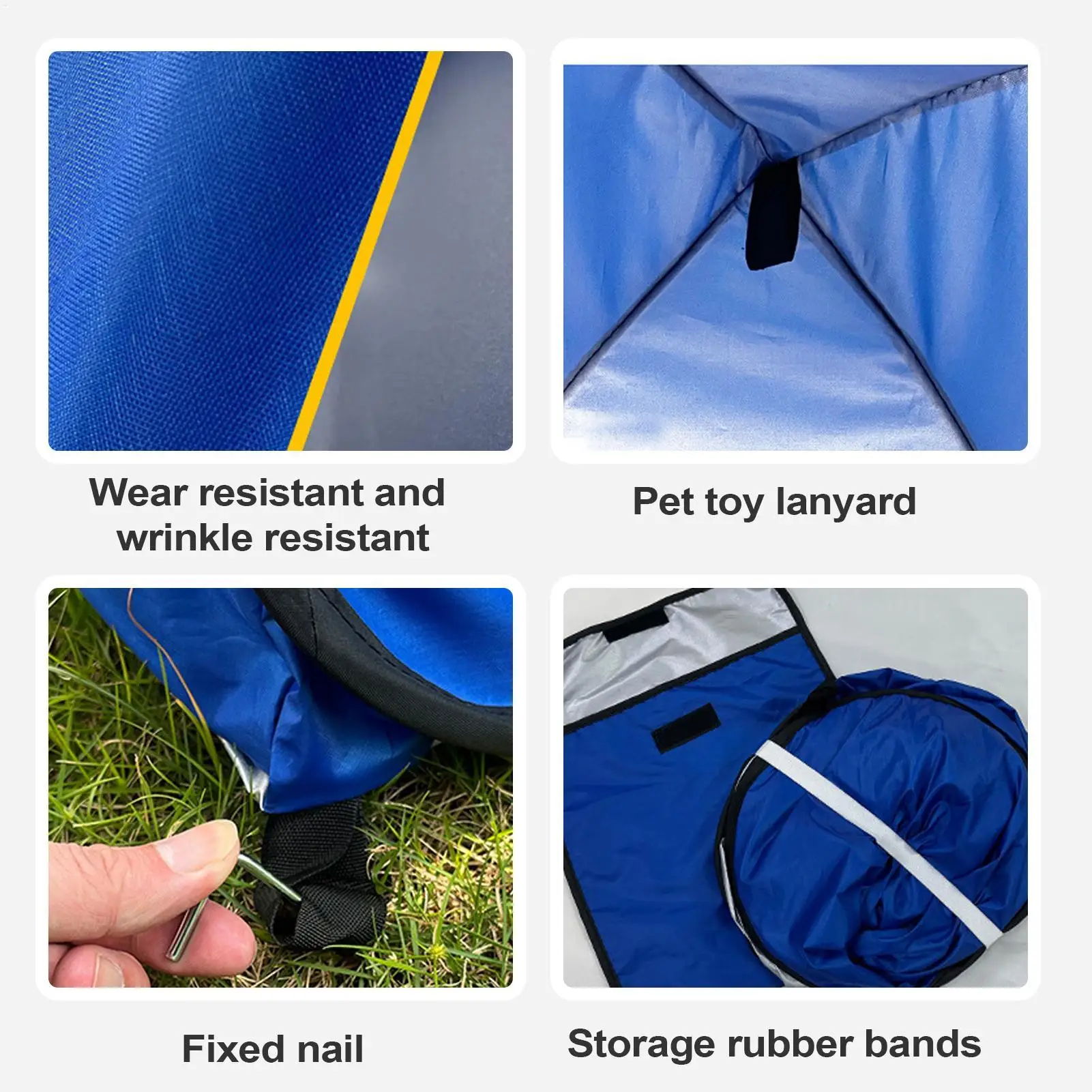 Tenda para Cães e Gatos Dobrável com Proteção UV e Impermeável - Image 5