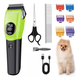 cortador de pelos para cães recarregável