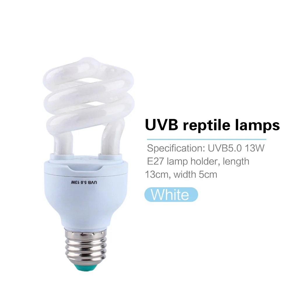 lâmpada UVB 5.0 para répteis