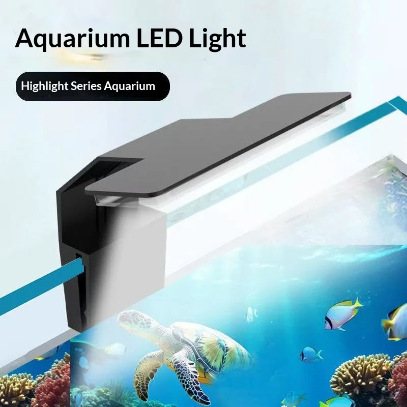 luz led para aquário com clipe