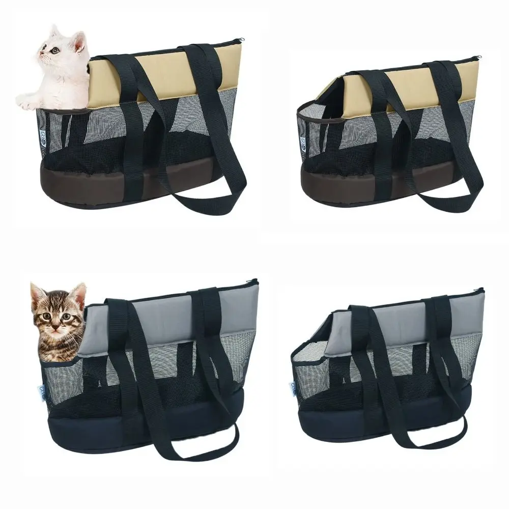 Mochila para Pets de Oxford Dobrável Preta para Viagem - Image 2