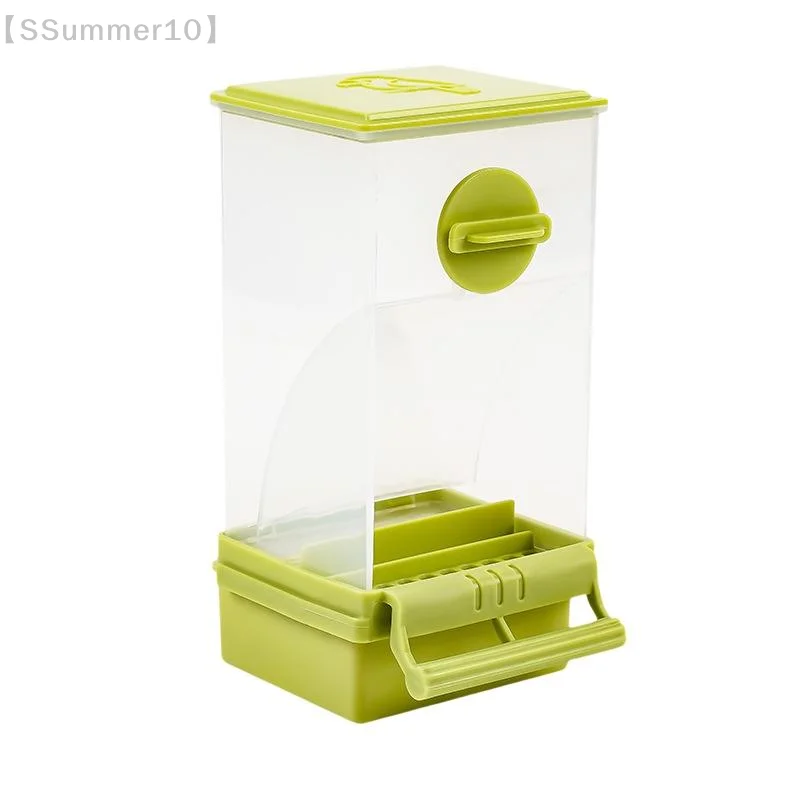 Alimentador Automático para Pássaros Transparente para Gaiola - Imagem 3