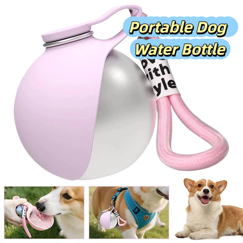 garrafa de água portátil para cães