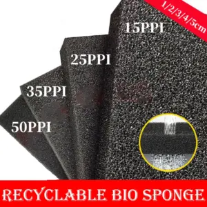 filtro de algodão bioquímico para aquário