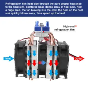 refrigerador termoelétrico para aquário