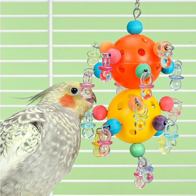 brinquedo de balanço para pássaros