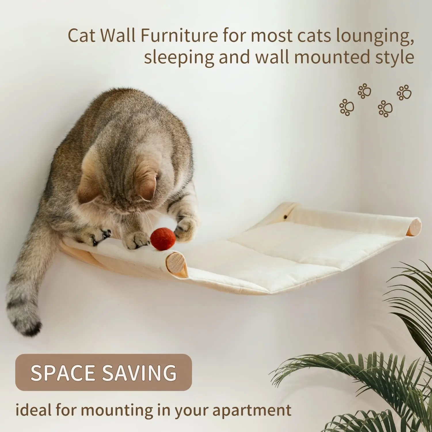 Rede para Gatos de Parede para Descanso e Escalada - Image 4