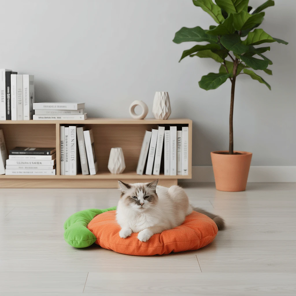 Cama Toca para Porquinhos-da-Índia e Coelhos em Formato de Cenoura - Imagem 6