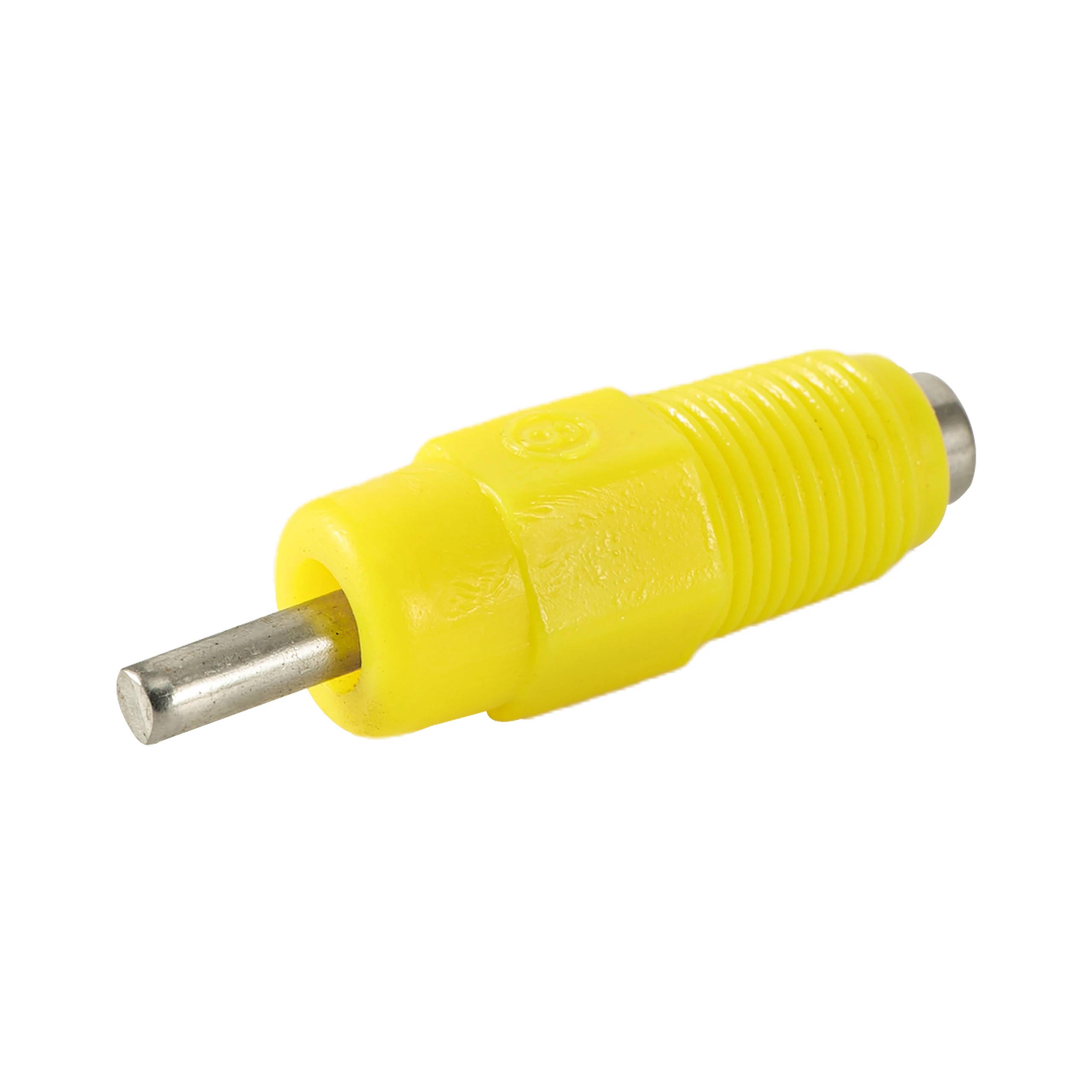 Bebedouro Niple para Aves 9mm Plástico e Inox Amarelo e Vermelho - Imagem 3