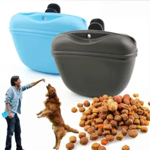 pochete de silicone para ração de cães