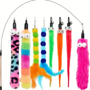 brinquedo varinha para gatos