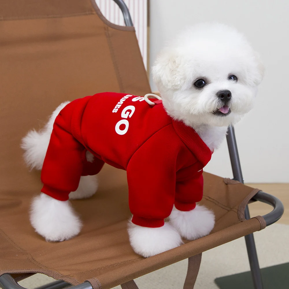 Suéter de Fleece para Cães Pequenos e Médios com Capuz - Imagem 5
